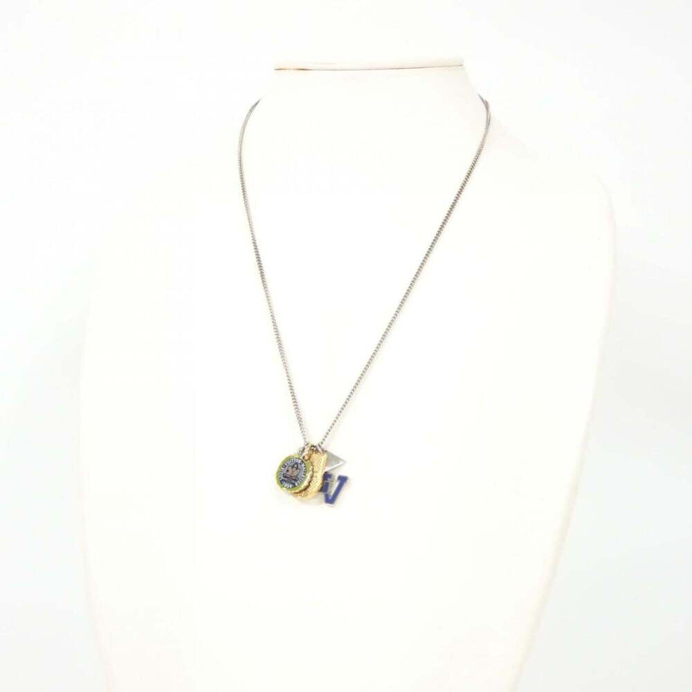 LOUIS VUITTON Blue Necklace - Picture 6 of 6